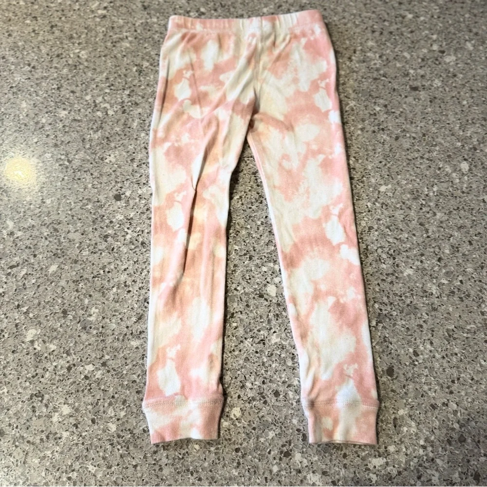 Grayson Collective Girl's Pink Tie-Dye Leggings/Joggers - Size 5T